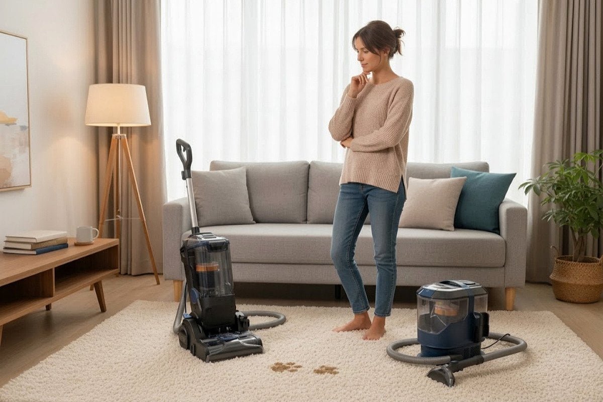spot cleaner vs carpet cleaner
